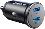 Joyroom® Φορτιστής Αυτοκινήτου Γρήγορης Φόρτισης με 2xUSB-C 30w- Black