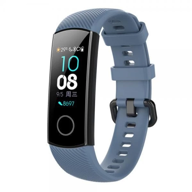 Λουράκι Σιλικόνης για Huawei Honor Band 4 (95.6mm +124.8mm) Navy Blue OEM