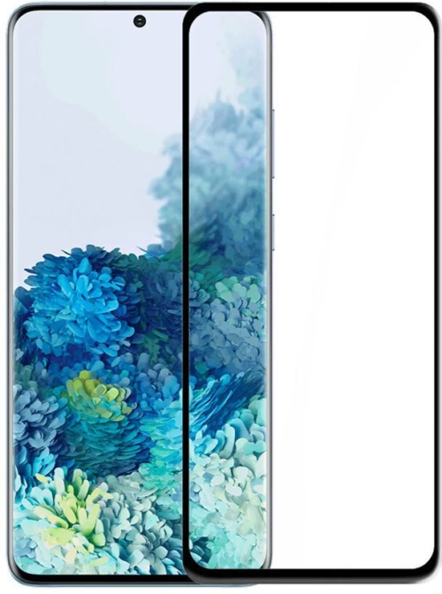 Full Cover Matte Tempered Glass για Galaxy S24 Plus-Black OEM
