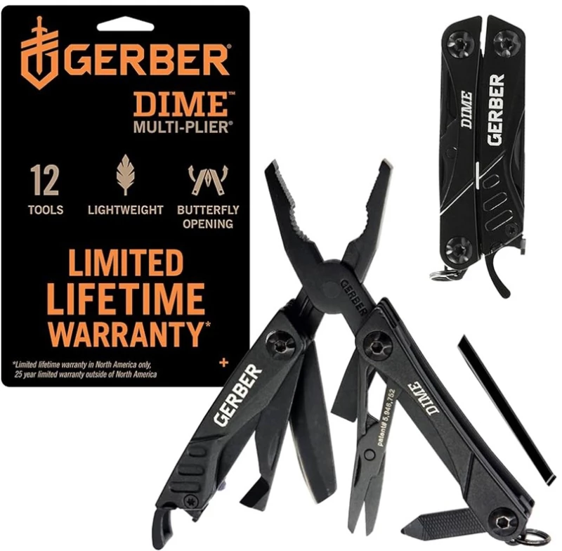GERBER, Pocket Tool, Dime, Black GERBER