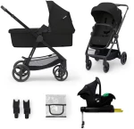 Πολυκαρότσι Kinderkraft Newly 4 σε 1 Black KSNEWL00BEG400I