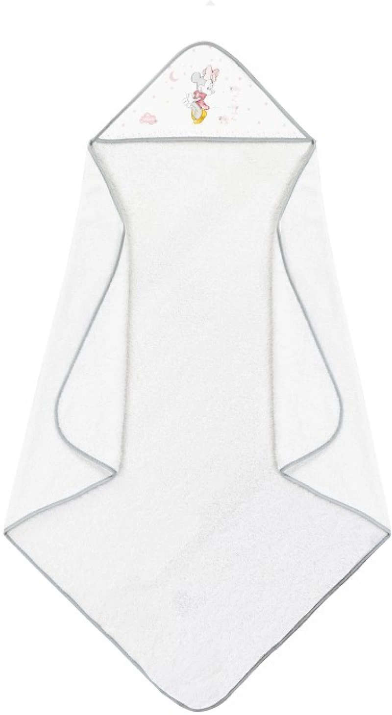 Interbaby Minnie Μπουρνούζι Κάπα White/Grey