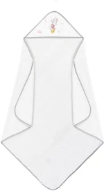 Interbaby Minnie Μπουρνούζι Κάπα White/Grey