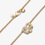 Κολιέ Pandora με καρδιά και άπειρο 362666C01-50