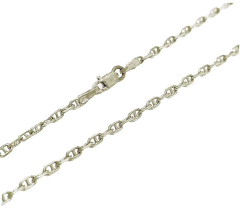 Αλυσίδα λαιμού Ασημένια Θήτα 925 45cm 0,16mm Gatsa ΑΛ502