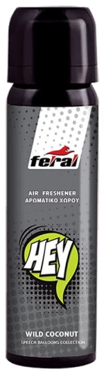 Αρωματικό Αυτοκινήτου Spray Feral Speech Collection HEY 70ml (CAR0010706)