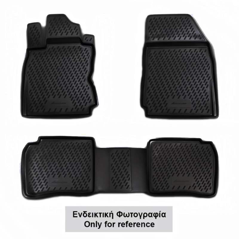 CITROEN JUMPER III 06+  ΠΑΤ.ΜΑΡΚ.ΛΑΣΤΙΧΟ ΣΚΑΦΑΚΙΑ (ΜΑΥΡΟ) 4ΤΕΜ.