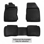 CITROEN JUMPER III 06+  ΠΑΤ.ΜΑΡΚ.ΛΑΣΤΙΧΟ ΣΚΑΦΑΚΙΑ (ΜΑΥΡΟ) 4ΤΕΜ.