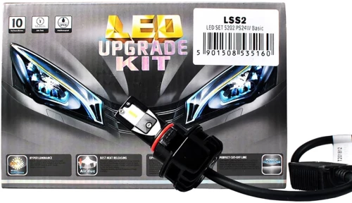 H3 12/24V 16W 5.700K LED KIT BASIC EPISTAR 2ΤΕΜ. (ΜΕ ΑΝΕΜΙΣΤΗΡΑΚΙ ή ΨΥΚΤΡΑ) M-TECH