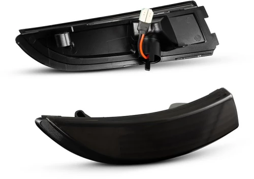 Τρεχούμενα led φλας για καθρέφτες για Ford Fiesta (2008-2018), B-Max (2012+) - φιμέ με τρεχούμενο φλας - σετ 2τμχ.