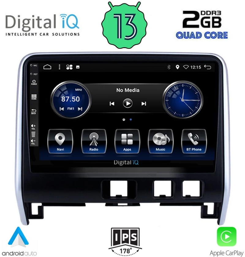 DIGITAL IQ BXH 3471_CPA (10inc) MULTIMEDIA TABLET OEM NISSAN SERENA mod. 2016>