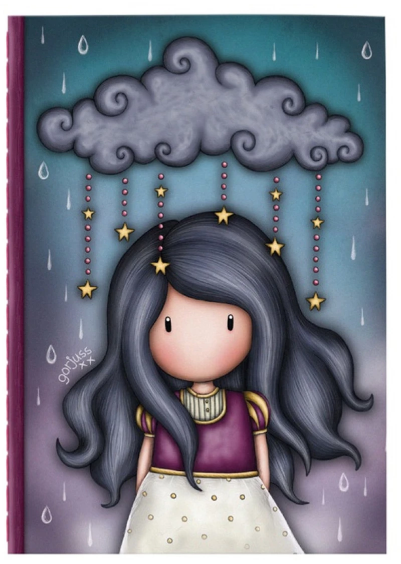 GORJUSS SANTORO STITCHED ΣΗΜΕΙΩΜΑΤΑΡΙΟ LITTLE STORM CLOUD (#1169GJ03)