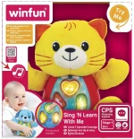 WINFUN ΜΕΛΩΔΙΚΟ ΓΑΤΑΚΙ KELSEY CAT SING & LEARN WITH ME ΜΙΛΑΕΙ ΕΛΛΗΝΙΚΑ- 401052