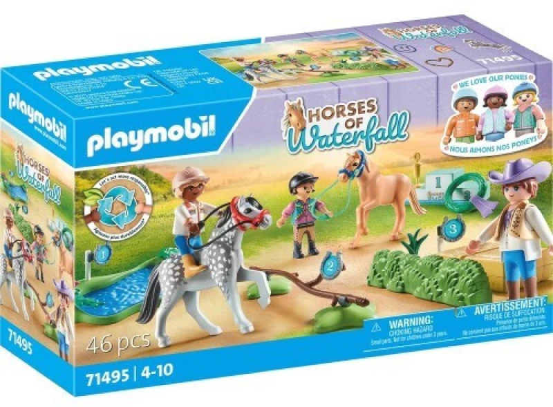 PLAYMOBIL HORSES OF WATERFALL ΑΓΩΝΕΣ ΙΠΠΑΣΙΑΣ- 71495