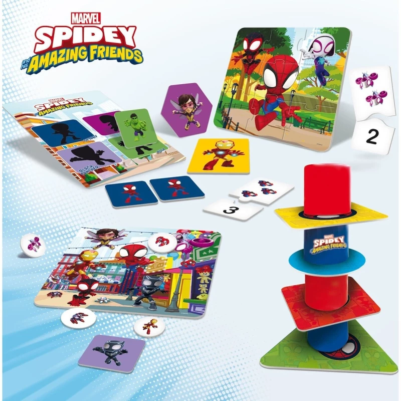 LISCIANI SPIDEY EDUGAMES COLLECTION- 99146