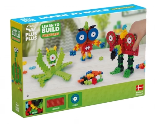 PLUS-PLUS LEARN TO BUILD CREATURES- PLS3907