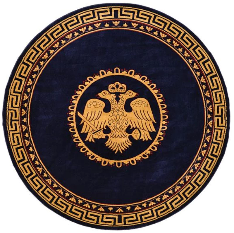 Χαλί εκκλησιαστικό μηχανής (200x200) Athos 2128 Blue New Plan