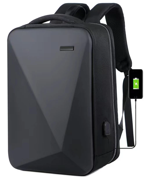 Laptop backpack No brand BP-26, 15.6", Μαυρο - 45306