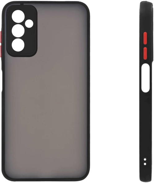 Θήκη Σιλικόνης Color Button Bumper Sonique Samsung Galaxy M13 4G Μαύρο - Sonique - Μαύρο - Galaxy M13 4G