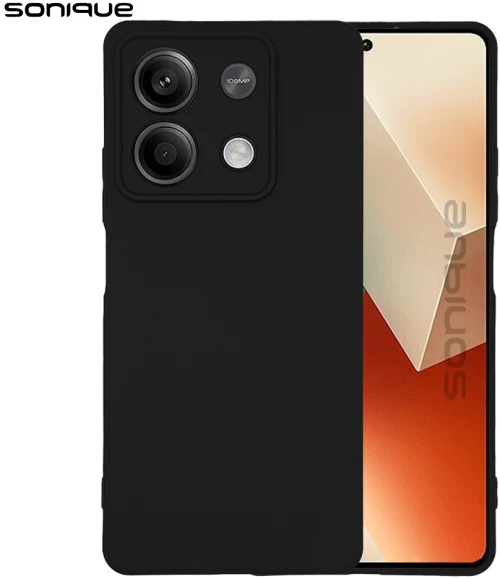 Θήκη Σιλικόνης My Colors Sonique Xiaomi Redmi Note 13 5G Μαύρο - Sonique - Μαύρο - Redmi Note 13 5G