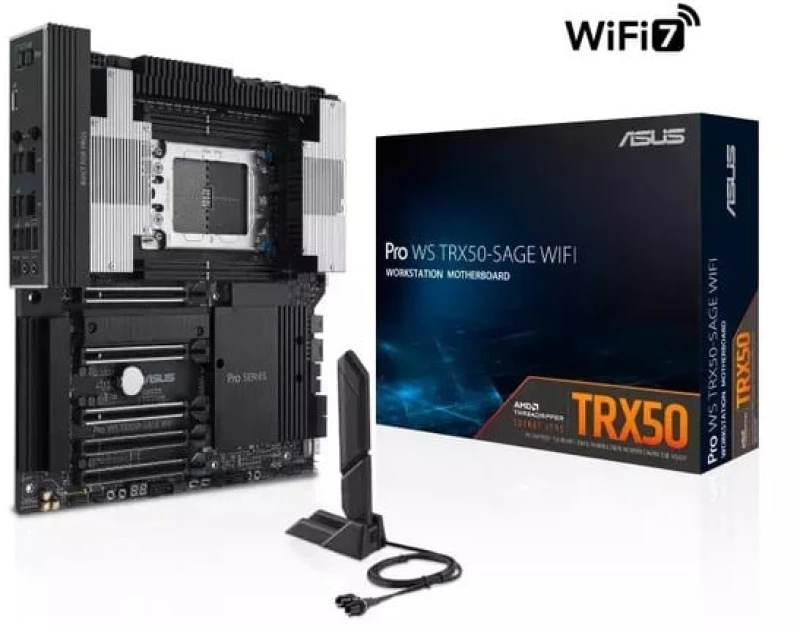Asus Pro WS TRX50-SAGE WIFI Motherboard SSI CEB με AMD sTR5 Socket  (90MB1FZ0-M0EAY0)