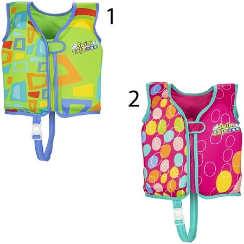 Σωσιβιο Γιλεκο AquaStar Fabric M/L 2 Σχεδια Bestway - 32177