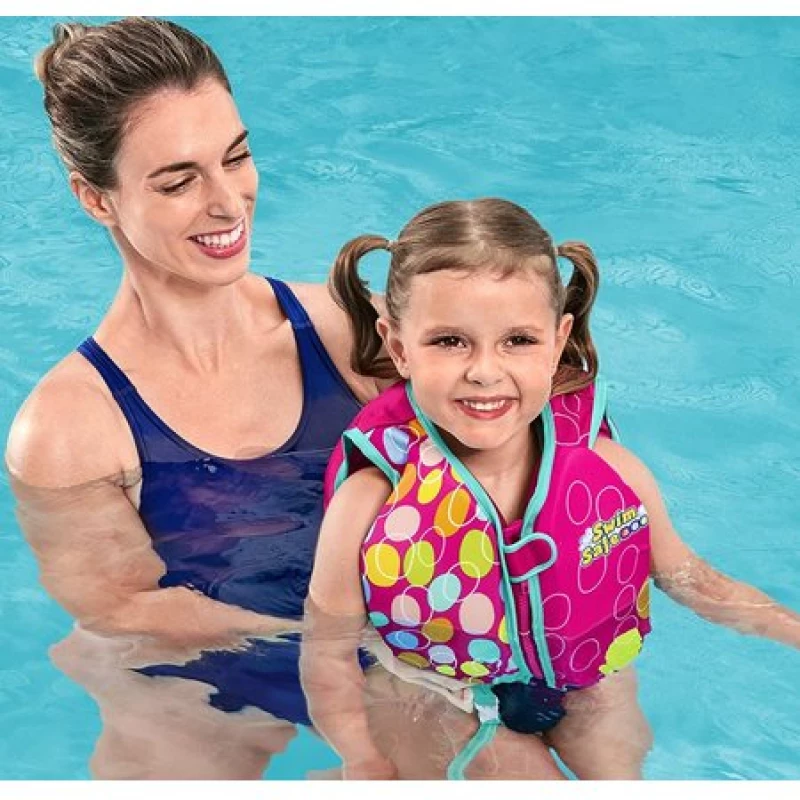 Σωσιβιο Γιλεκο AquaStar Fabric M/L 2 Σχεδια Bestway - 32177