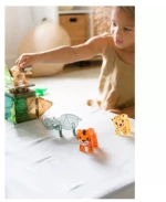 Μαγνητικό Παιχνίδι Jungle Animals 25τμχ | Magna Tiles - 21225
