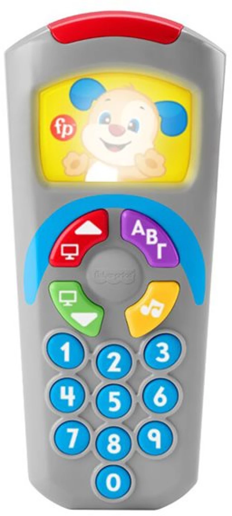 Fisher Price Εκπαιδευτικό Τηλεχειριστήριο Παίζω & Μαθαίνω - HXB85