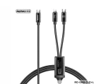 Remax Kerolla RC-093T Braided Type-C to Lightning / Type-C Cable  1,2m