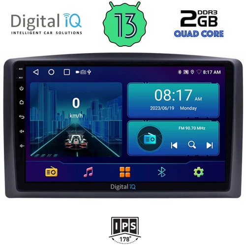 DIGITAL IQ BXB 1421_GPS (10inc) MULTIMEDIA TABLET OEM MERCEDES VITO – VIANO  (W447) mod. 2015-2022