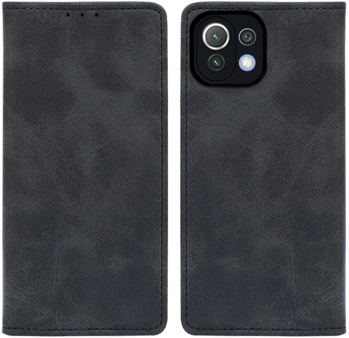 Θήκη Πορτοφόλι Vintage Magnet Wallet Sonique Xiaomi Mi 11 Lite 4G / Mi 11 Lite 5G Μαύρο - Sonique - Μαύρο - Mi 11 Lite 4G, Mi 11 Lite 5G - Θήκη Πορτοφόλι