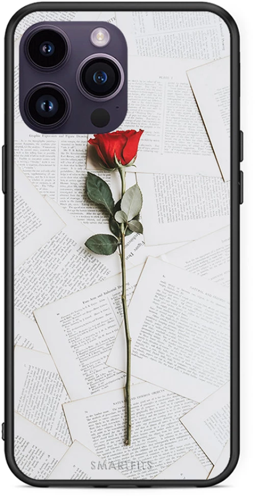 Red Rose - iPhone 14 Pro case
