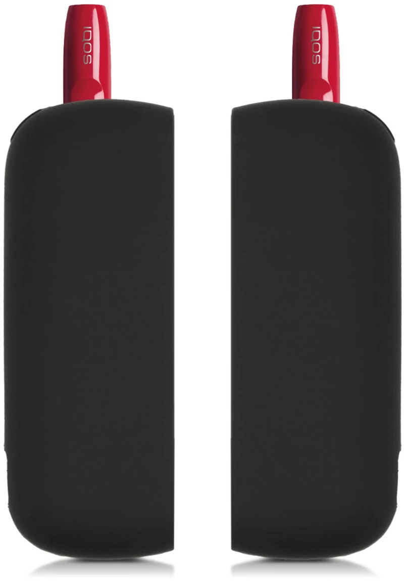 KW Θήκη Σιλικόνης για IQOS 3 Pocket Charger - Black (47197.01)
