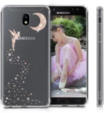 KW Θήκη Σιλικόνης Samsung Galaxy J5 (2017) - Διάφανη- Σχέδιο νεράιδα (41149.23)