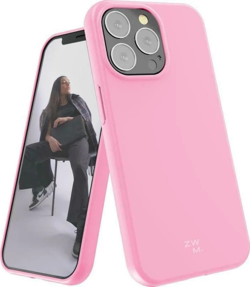 ZWM Essential Biodegradable - Βιοδιασπώμενη Θήκη Apple iPhone 13 Pro Max - Dirty Pink (002-IP2021-13PM)