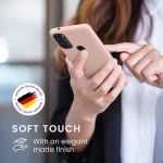 KWmobile Θήκη Σιλικόνης Motorola Moto G71 5G - Dusty Pink (56937.10)