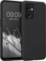 KWmobile Soft Flexible Rubber Cover - Θήκη Σιλικόνης Oppo Find X5 Lite - Black (57630.01)