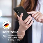 KWmobile Soft Flexible Rubber Cover - Θήκη Σιλικόνης Oppo Find X5 Lite - Black (57630.01)