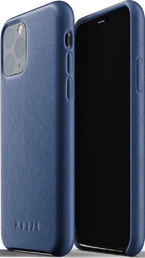MUJJO Full Leather Case - Δερμάτινη Θήκη Apple iPhone 11 Pro - Blue (MUJJO-CL-001-BL)