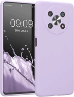 KWmobile Soft Slim Flexible Rubber Cover with Camera Protector - Θήκη Σιλικόνης Honor Magic4 Lite με Πλαίσιο Κάμερας - Lavender (59335.108)