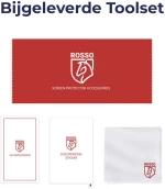 Rosso Tempered Glass - Αντιχαρακτικό Προστατευτικό Γυαλί Οθόνης Oppo Reno7 - Clear (8719246375507)