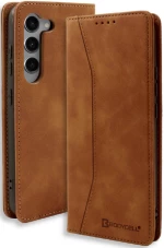 Bodycell Θήκη - Πορτοφόλι Samsung Galaxy S23 Plus - Brown (5206015019784)
