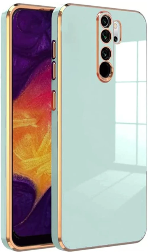 Bodycell Gold Plated - Θήκη Σιλικόνης Xiaomi Redmi Note 8 Pro - Mint Green (5206015070105)