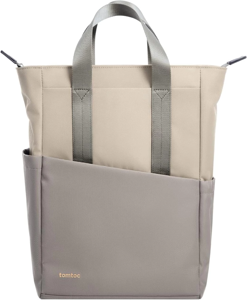 Tomtoc Slash-A63 Laptop Backpack - Σακίδιο Πλάτης / Τσάντα Μεταφοράς Laptop έως 14" - 12L - Moon Gray (A63C1G1)