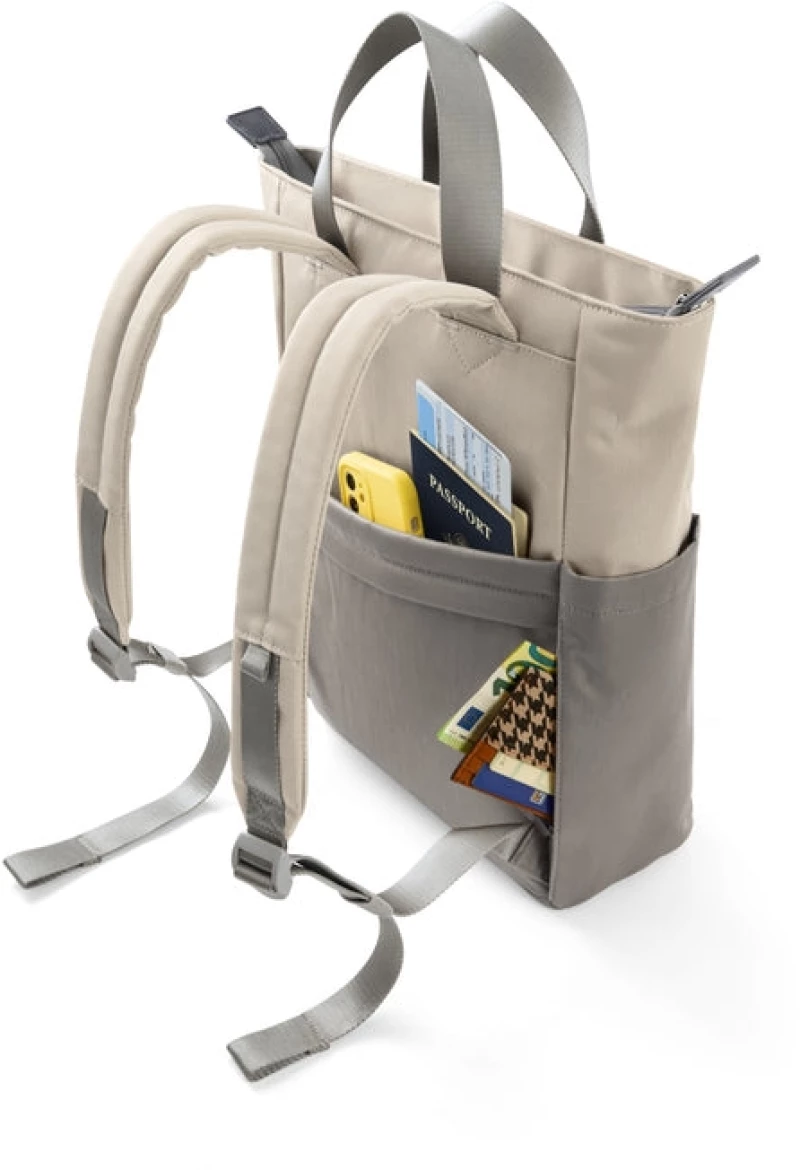 Tomtoc Slash-A63 Laptop Backpack - Σακίδιο Πλάτης / Τσάντα Μεταφοράς Laptop έως 14" - 12L - Moon Gray (A63C1G1)