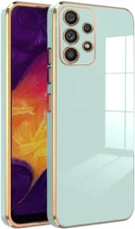 Bodycell Gold Plated - Θήκη Σιλικόνης Samsung Galaxy A53 5G - Mint Green (5206015071294)
