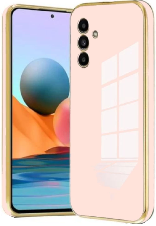 Bodycell Gold Plated - Θήκη Σιλικόνης Samsung Galaxy A13 5G - Pink (5206015071034)