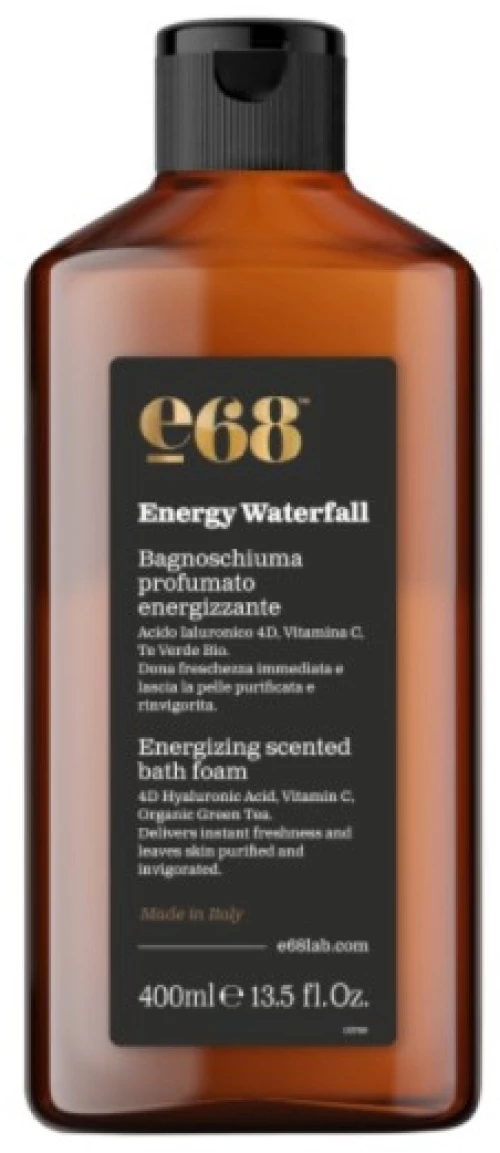 E68 Energy Waterfall Energizing Scented Bath Foam 400ml