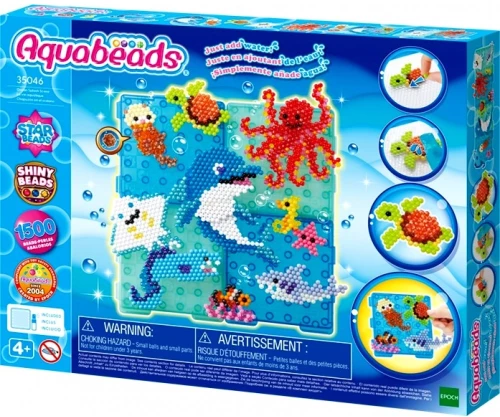 AQUABEADS OCEAN SPLASH SCENE (#35046)